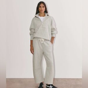 Everlane Luxe Fleece Grey Sweatsuit
